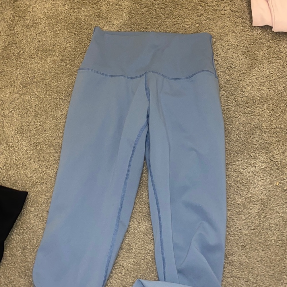 lululemon leggings blue